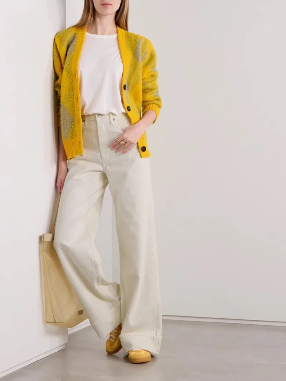 Agolde Dame High-Rise Wide-Leg Jeans